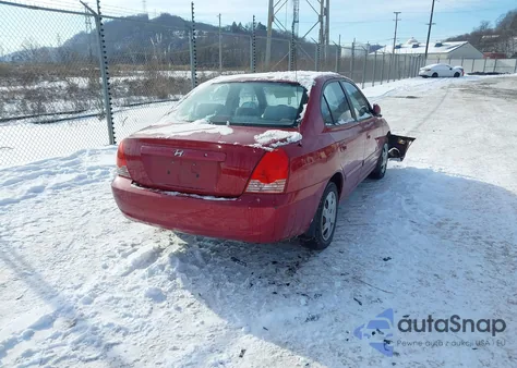 2006 Hyundai Elantra Gls/Limited from USA, damaged, VIN KMHDN46D66U206506